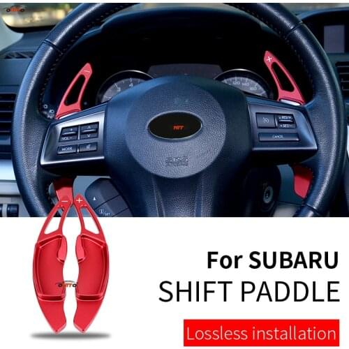 Car Steering Wheel Shift Paddle Extened Shifter Fit for Subaru LEGACY XV FORESTER OUTBACK BRZ IMPREZA Aluminum Alloy 2pcs/lot