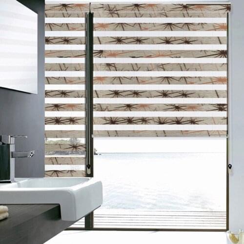 Free shipping Popular zebra blinds and roll up window shades