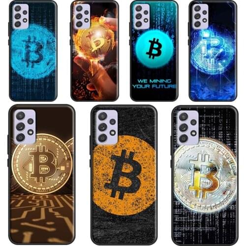 Bitcoin Case For Samsung A72 A52 A42 A32 A12 A70 A50 A40 A30 A10 A20 S A11 A41 A51 A71 A21S Cover