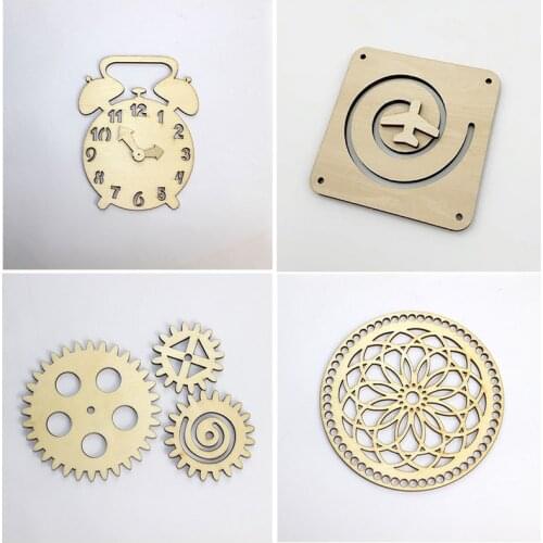 Kids Wooden Busy Board Accessories Montessori Toys For Children Early Education Sensory Activity Board DIY Material Toddler Toys