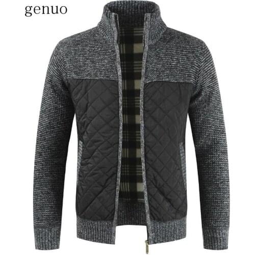 Genuo Men's Knitted Cardigans