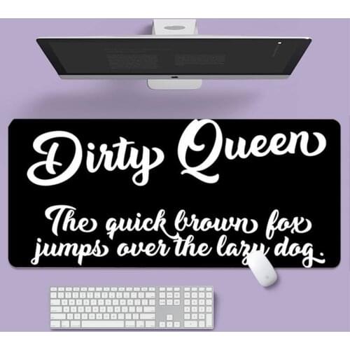 Latin fonts Laptop Gaming Mice Mousepad Large gaming laptop XL non-slip rubber office computer mouse pad