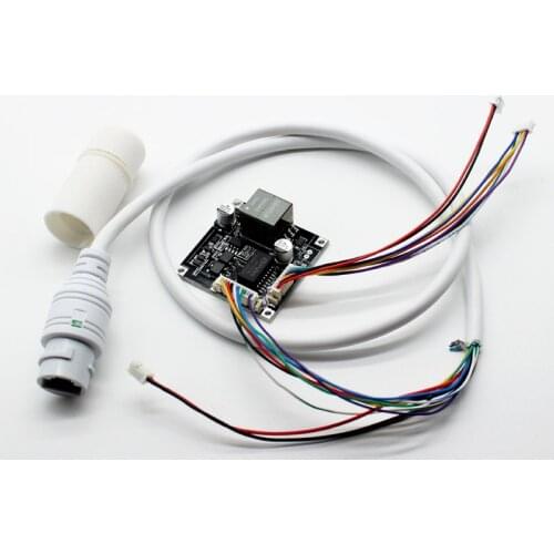 Power Over Ethernet 12V CCTV IP camera POE module PCB board output IEEE802.3af/at for IPC with POE cable