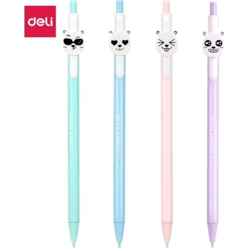 Deli 1pcs School & Office Supplies Pencils 0.5 0.7mm Cute bear mechanical pencil for school supply drawing pencils for kids S322