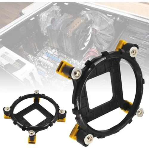 CPU Fan Bracket Holder Radiator PC Cooling Fans Heatsink Holder Stable Practical Easy Install for LGA775 115X 1366