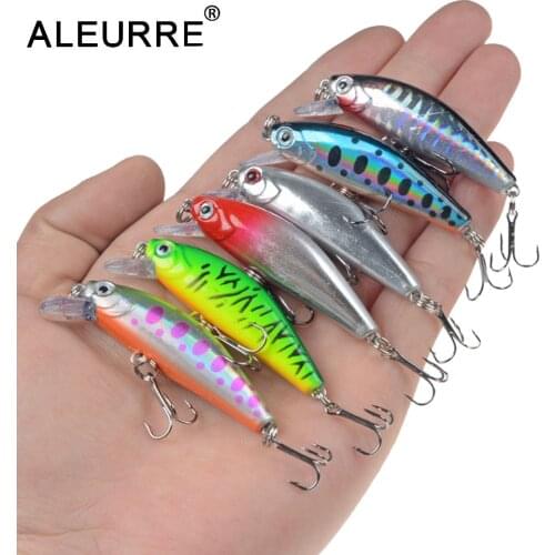 Peche Leurre ALEURRE Brand PHOXY MINNOW HW 39S 6.5g Sinking Minnow Stream Fishing Lures For Perch Pike Trout Bass