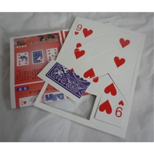 Wrong Puzzle Magic Tricks Card Magic Props Accessories Mentalism Stage Close Up Magic Toolss Comedy Magia Toys