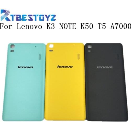 New Battery Door Back Cover Housing Case For Lenovo K3 NOTE K50-T5 A7000 With Power Volume Buttons