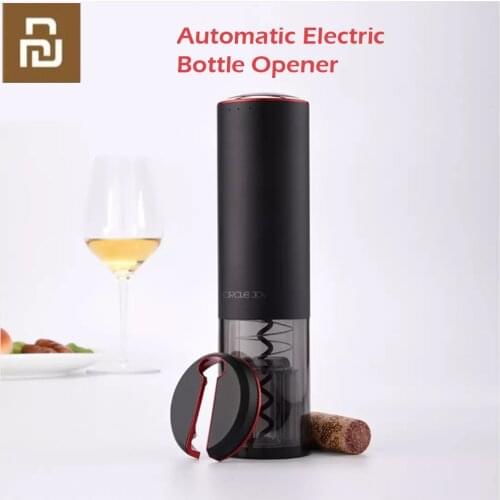 Original Xiaomi Circle Joy CJ - EKPQ02 USB Charging Automatic Electric Bottle Opener Wine Opener Kitchen Opening Tool