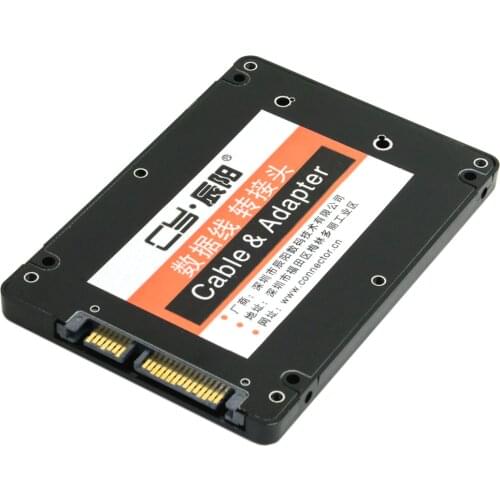 Mini PCI-E mSATA SSD to 2.5" SATA Hard Disk Enclosure Case Converter Adapter for Intel Samsung Asus SSD
