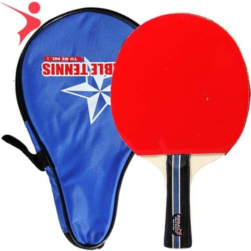 REGAIL table tennis racket 8818 long handle horizontal racket training table tennis racket