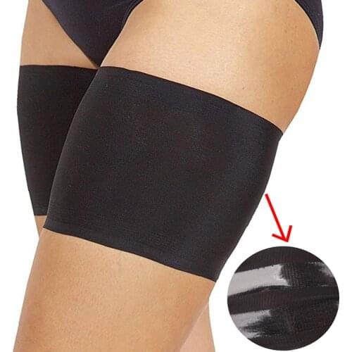 1 Pair Silicone Non-slip Socks Leg Sleeves Legging Sport Socks Calorie Weight Loss Thin Shin Legs Protection Rubber Leg Straps