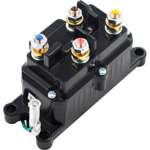 12V 250A Winch Solenoid Relay Contactor Thumb Truck for ATV UTV 4x4 Vehicles OEM REFERENCE 63070 62135 74900 2875714 70715 ST17