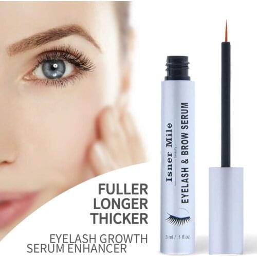 ISNER MILE natural Eyelash Enhancer Serum eyelash growth booster eyebrow lash Mild stimulation-free eyelash serum