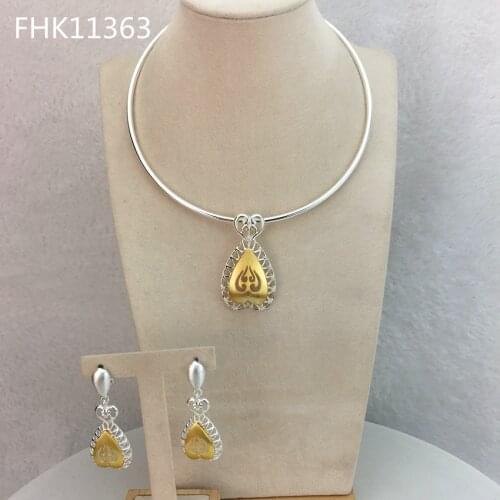 Yuminglai Chocker Jewelry Dubai Jewelry Sets For Women Birthday Gift FHK11363