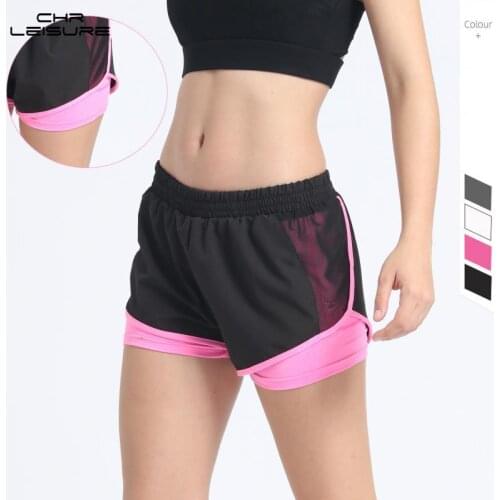 CHRLEISURE Shorts Women New Breathable Mesh Anti-Failure Sports Shorts Quick-Drying Fitness Casual Running Sports Shorts