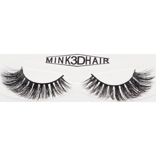 1 Pair Real 3D Mink Lashes Soft Natural False Eyelashes Mink Eyelashes Makeup Long Eye Lashes Eyelash Extension