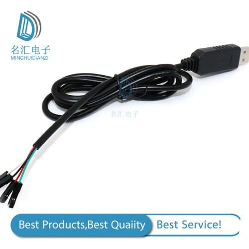 1PCS PL2303 PL2303HX USB to UART TTL Cable Module 4p 4 pin RS232 Converter