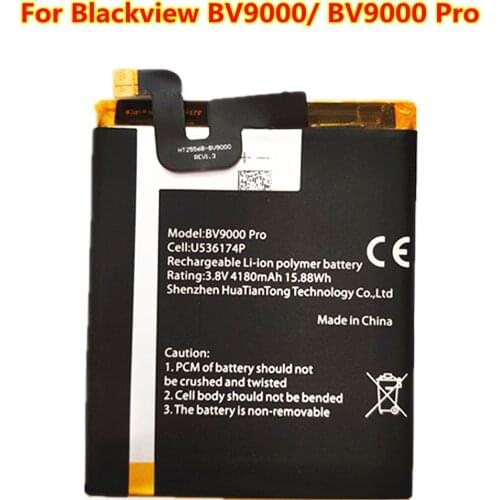 100% NEW Original 4180mAh U536174P Battery For Blackview BV9000/ BV9000 Pro Mobile Phone High Quality