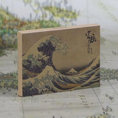 36 Sheets/Set Ukiyo-e floating world Postcard/Greeting Card/Wish Card/Christmas Gift/Kraft paper