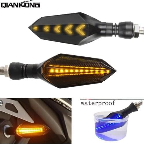Motorcycle Accessories Waterproof Turn Signal Light Flashing 12 LED lights For SUZUKI GSX-S1000 GSX-S1000F GSXS1000 GSX S1000