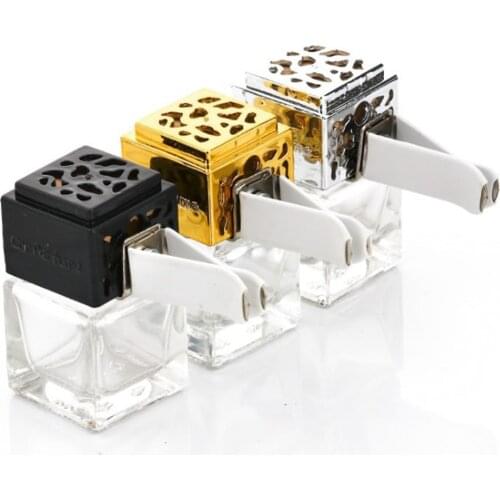 Car Air Freshener Perfume Bottle Ornament For Essential Oil Diffuser Gadget Home Fragrance Accessories