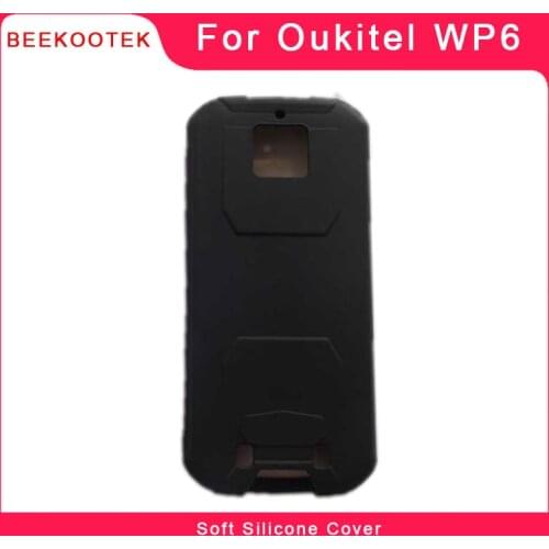 BEEKOOTEK For Oukitel WP6 Cases Anti Skid Protection Soft Silicone Cover for Oukitel WP6 6.3" Capa Coque Fundas