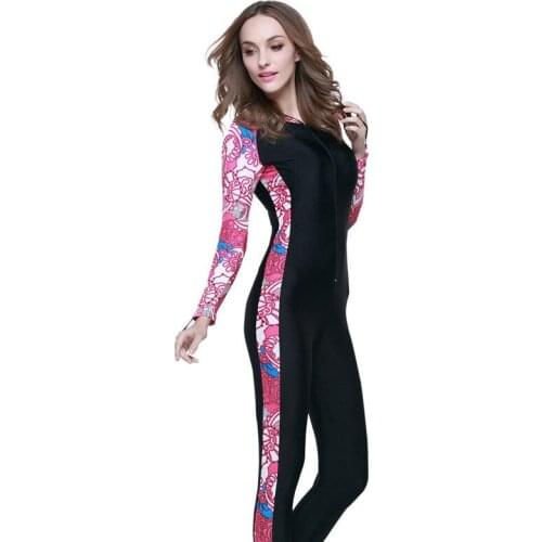 One-piece Diving Jellyfish Suit Snorkeling Suit Quick-drying Surfing Swimsuit Long Sleeve Women Long Sleeve Rashguard Women