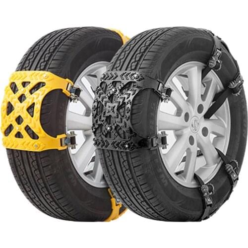 Snow Tire Chain Thickened Beef Tendon TPU Wheel Chain for Snow Mud Road SUV Car Tire Anti-skid Chains Emergency Skid Chain