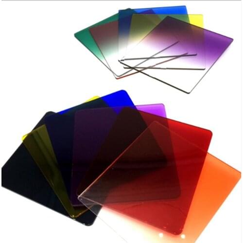 Photography Photo Studio Camera Filters Colorful Lens Filters ND2/4/8/16 Lens Filter for DSLR Camera Adapter Ring Filter