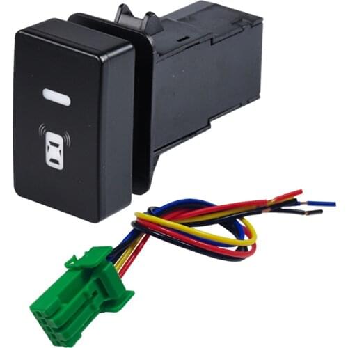 Car Radar Parking Sensor Switch Button With Wire For Honda Civic CRV 2017 2018 2019 2020 2021 Refitting Parts