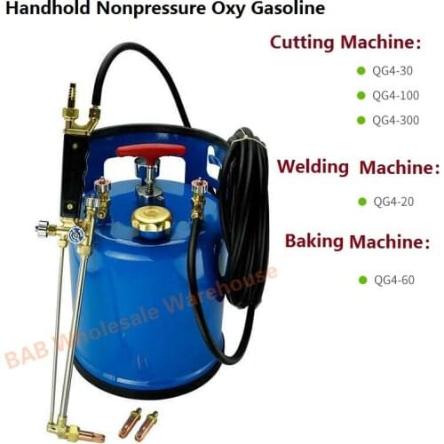 Nonpressure oxy gasoline welding cutting machine/welding machine/baking machine