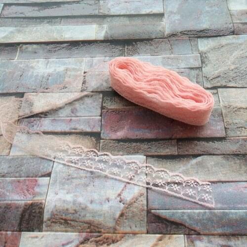 Wholesale 10 yards 22mm Width Carmine Lace Ribbon Embroidery Lace DIY Jewelry Decoration Clothing Accessories