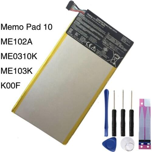 Original C11P1314 Tablet PC Battery For for MeMo Pad 10 ME102A 10.1 inch Tablet PC