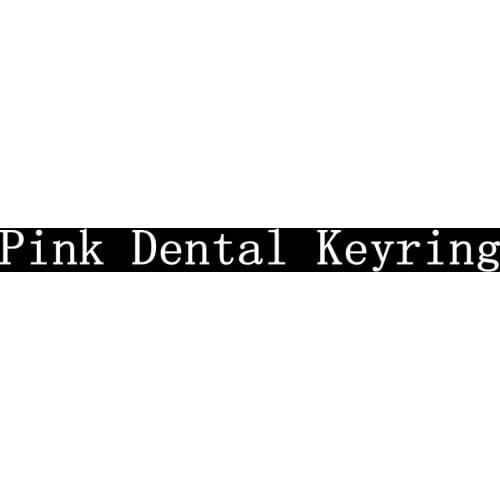 Pink Dental Keyring