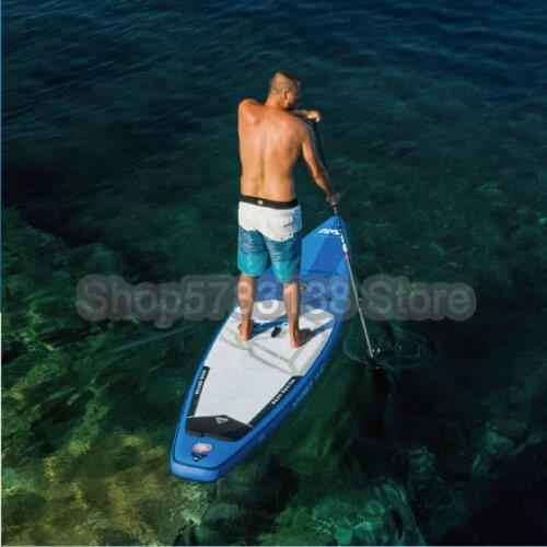 SUP Inflatable Paddle Board Exciting Water Game Stand Up Surfboard For Human Water Surfing Board With Paddle Fins