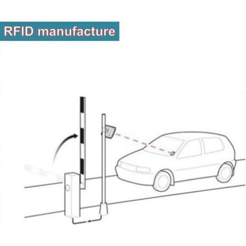 UHF RFID long range reader with USB/Wiegand/RS232/RS485interface provide free sample card with free sdk in Access Control system