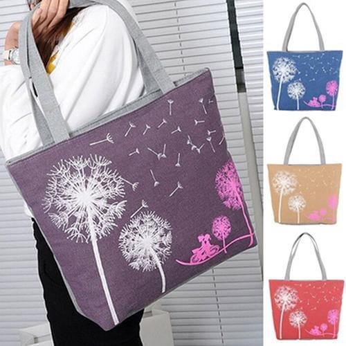 Woman Canvas Tote Zipper Purse Fashion Shoulder Handbag Bag designer bags famous brand women bags torebki damskie