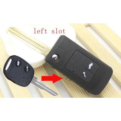 3 Buttons Replacement modified Flip Folding Remote Key Shell Case For Chevrolet Epica Spark Lova Keyless Entry Fob Key Cover