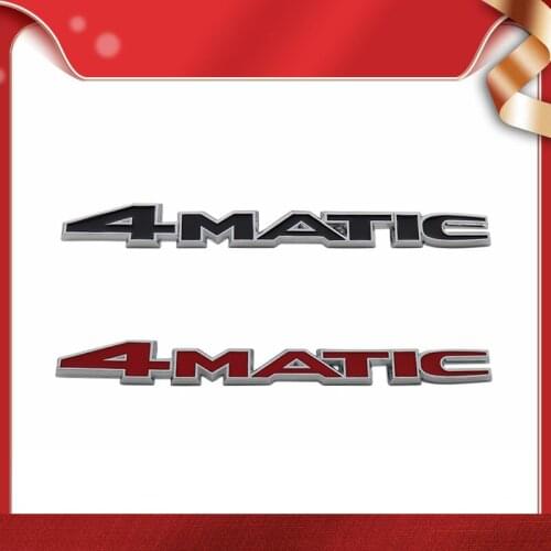 3D Premium 4MATIC 4-MATIC for W210 GLC B200 W221 W212 W205 W211 C180 C200 car Hood Fender trunk Rear Bonnet Emblem Badge Sticker