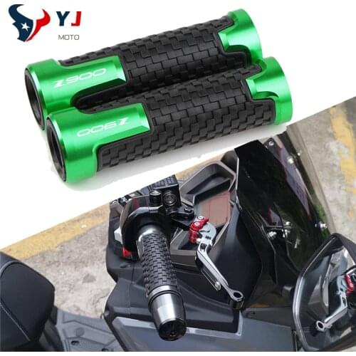 For KAWASAKI Z900 Motorcycle Accessories 7/8'' 22MM High Quality Universal Anti-Skid Smooth Rubber Hand End Grips Handle Bar