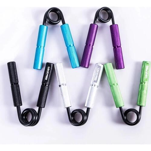 Custom Logo Colorful Aluminum Metal Exerciser Wrist Strengthener Hand Grip