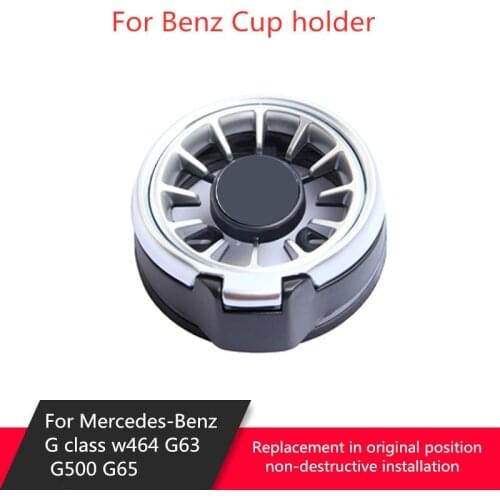 For Mercedes-Benz w464 G class G63 G500 G65 W177 C257 W213 C238 A238 C205 universal turbine air outlet cup holder modification