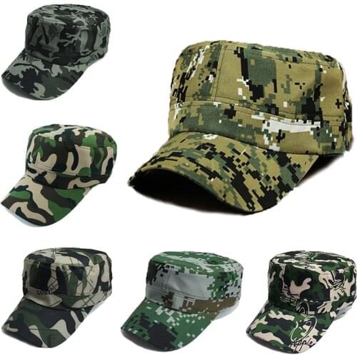 Camouflage Baseball Cap Tactical US Army Marines Navy Cap Trucker Flat Caps Bones Snapback Gorras Men Baseball Camo Cap