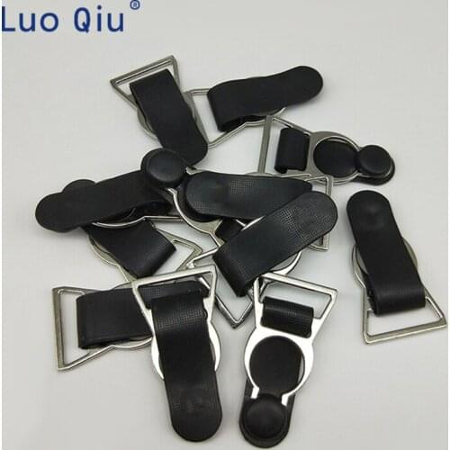 Clip chupete metal Metal+Plastic Garter Clips Removable buckle Garment Accessories Stockings clip 300 pcs/lot 20mm