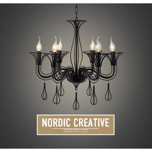 Minimalism Modern Nordic Pendant Light Black XUYIMING