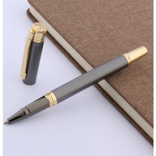 Office School Supplies metal golden Stars Striped flowers iraurita Rollerball Pen