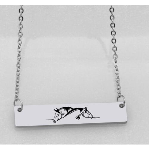 Ufine jewelry dad gift pendant army card dad I pick you as best dad stainless steel customed necklace N4466