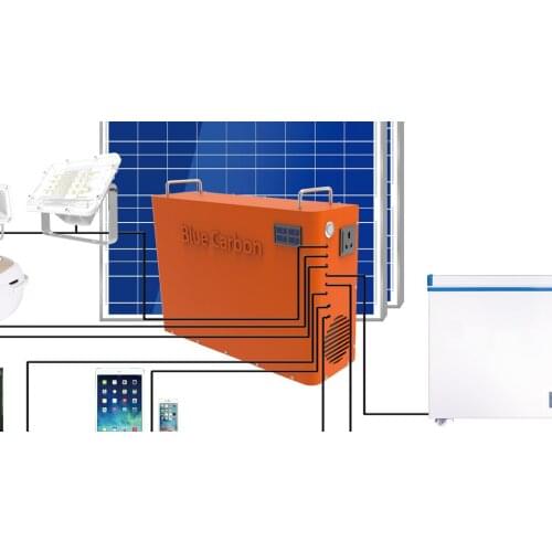 1 kw portable complete emergency solar power generator system with mppt