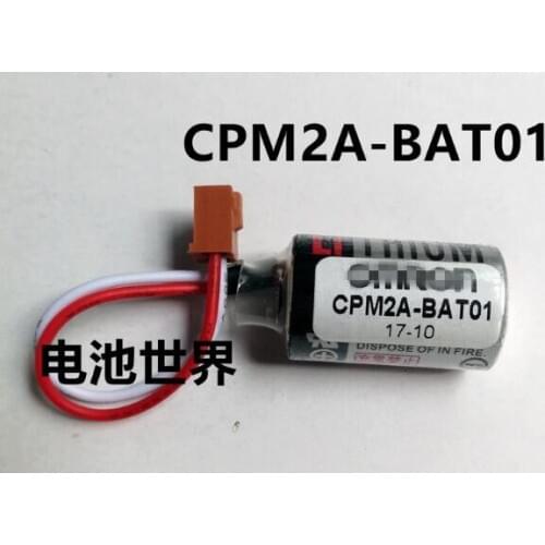 10PCS Original CPM2A-BAT01 3.6V CPM2A/CQM1H PLC lithium battery ER3V ER3V/3.6V